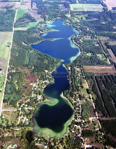 Barlow Lake in Barry County, Michigan